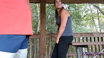 almost-caught-fucking-wife-on-public-park-bench--becky-tailorxxx