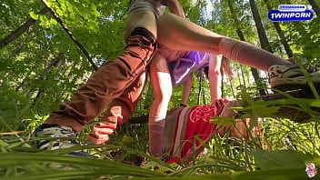 walk-in-forest-ends-for-cutie-with-creampie-by-stranger-pov--outdoor-sex--unicorninhoody