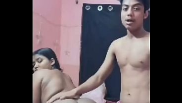 indian-young-couple-enjoying