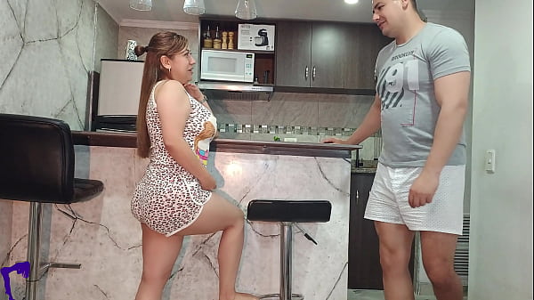 my-best-friends-milf-wife-teases-me-in-the-kitchen-and-we-end-up-fucking-hard-with-vaginal-creampie