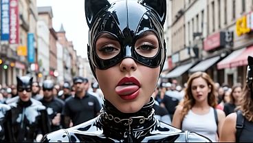 catwoman-at-the-comicon--ai-interactive-video