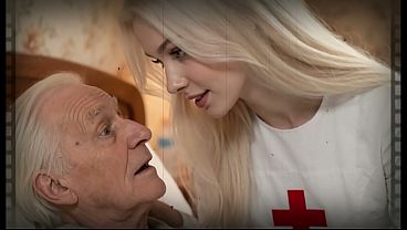 nurse-katia-seduces-the-old-man-and-he-with-his-rockhard-cock-fucks-her-until-she-swallows-all-his-cum--aigenerated-content