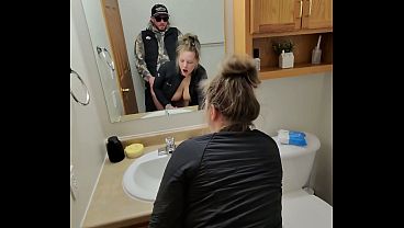 sneaky-fuck-with-horny-girl-in-bathroom