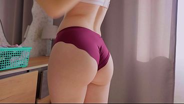 stepmom-try-on-panties-perfect-ass-tease