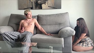 i-just-wanted-prank-my-step-brother-but-he-start-jerking-off-on-the-couch-thinking-he-alone-in-the-room