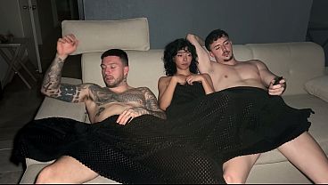 curly-petite-latina-takes-two-thick-cocks-in-wild-mmf-threesome--double-vaginal---facial