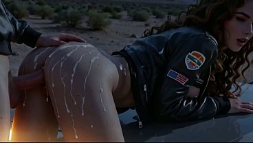 supercar-desert-night--ai-interactive-video