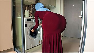 step-mom-in-a-hijab-accidentally-caught-my-naughty-stare-on-her-round-ass